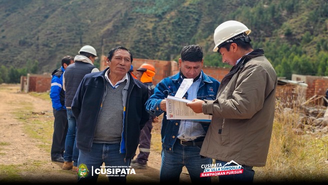 Buenas noticias para Tunec Pampa - Patacolca, pronto contaran con la electricidad y servicios bΓ‘sicos para una vida digna