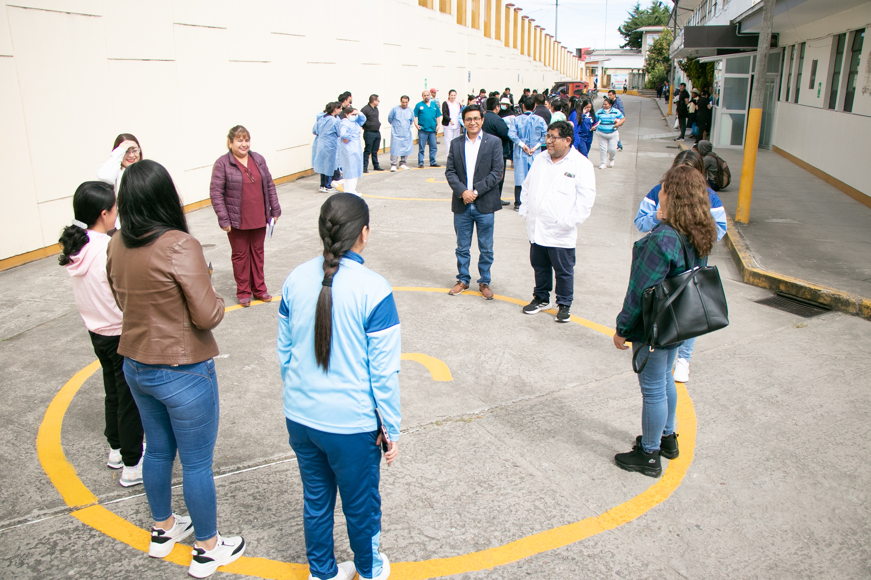 participación activa en simulacro