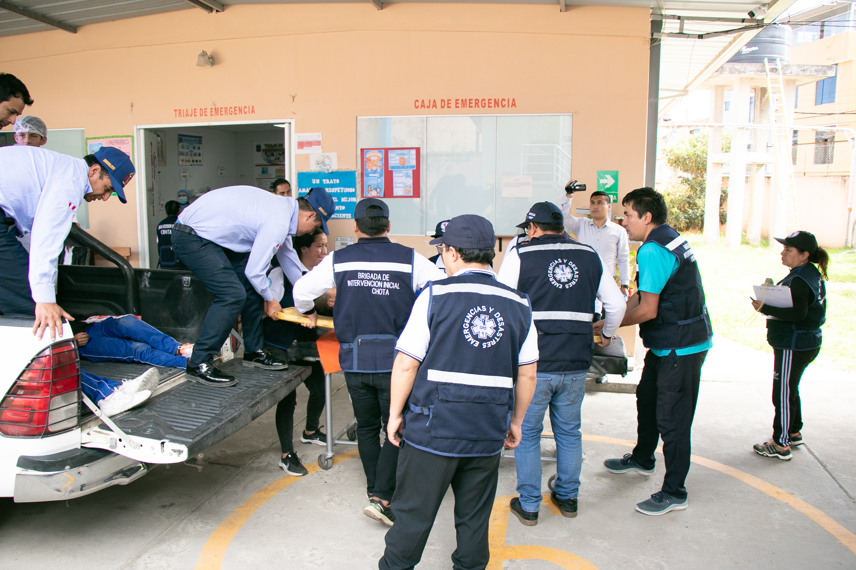 participación activa en simulacro