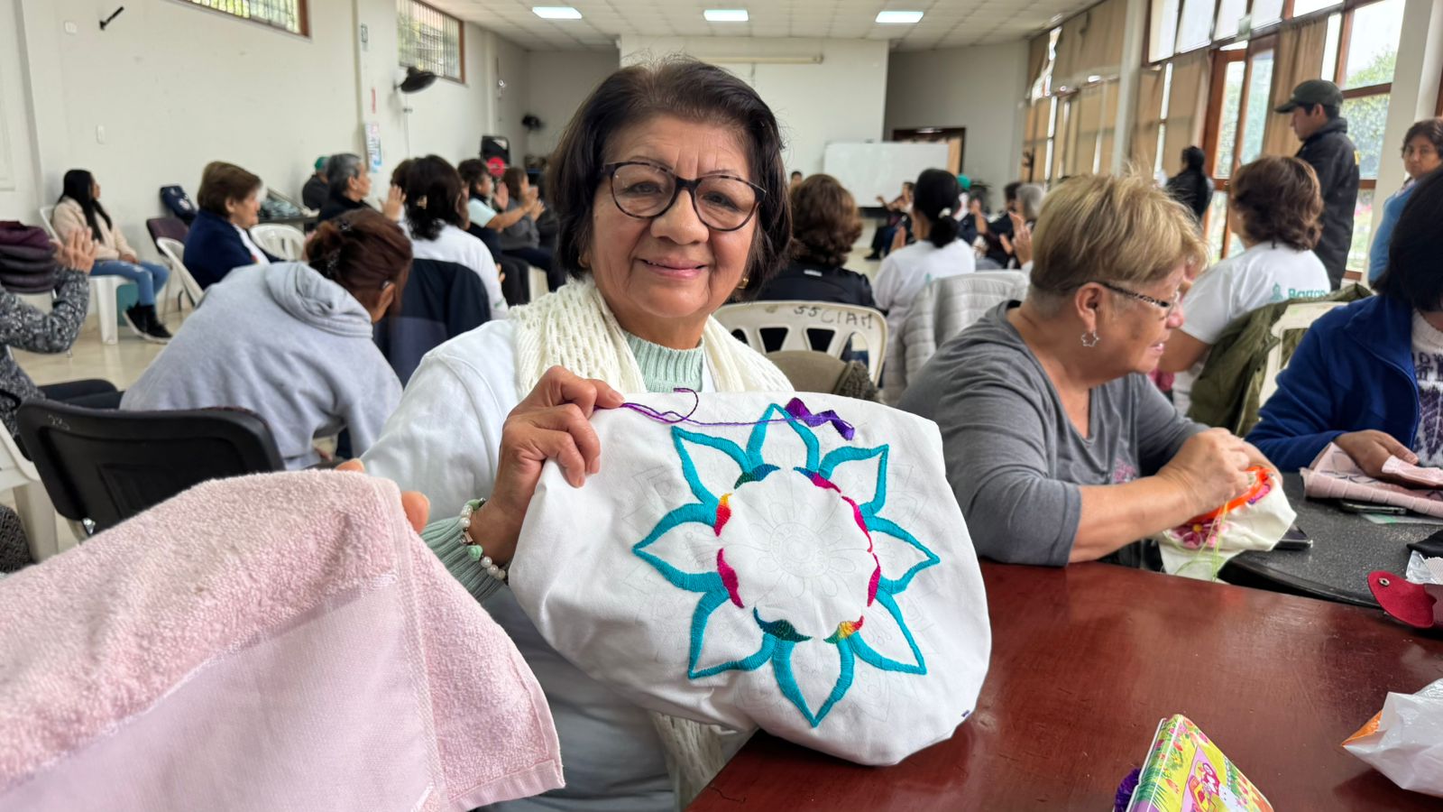 Taller de bordado Ayacuchano en el CIAM Barranco