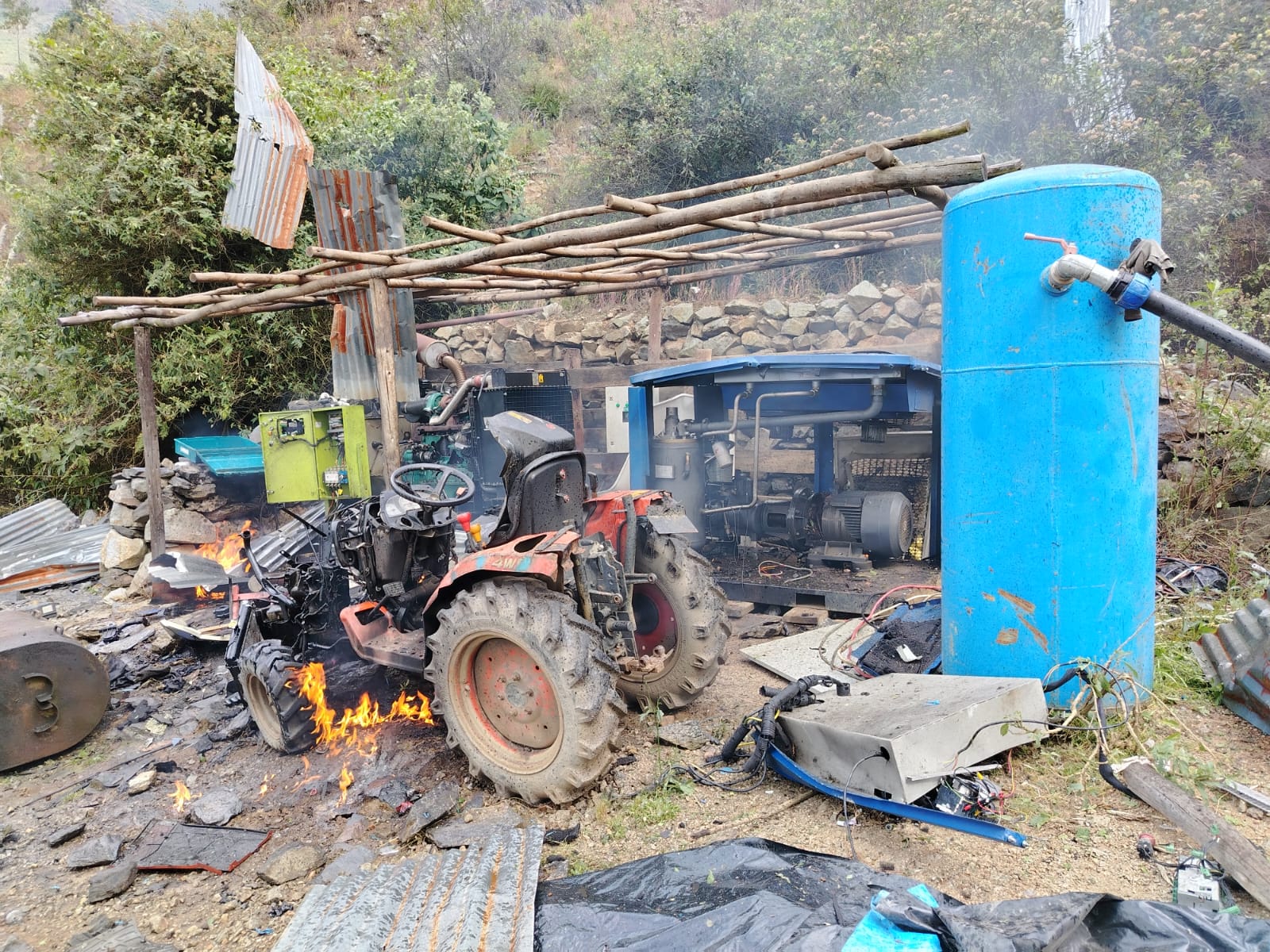 Fiscalía de Medio Ambiente continúa acciones firmes contra Ia minería ilegal en Pataz.