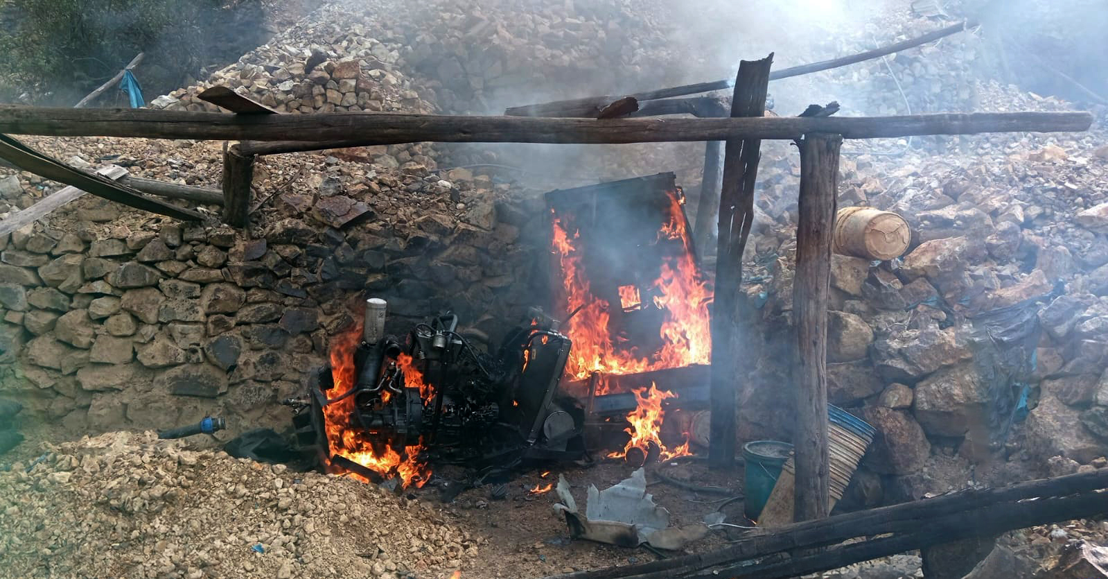 Fiscalía de Medio Ambiente continúa acciones firmes contra Ia minería ilegal en Pataz.