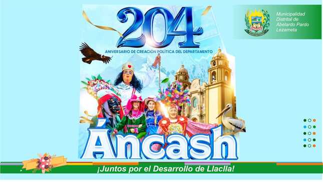 Feliz 204 Aniversario Ancash