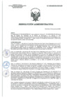 Vista preliminar de documento RESOLUCION ADMINISTRATIVA N°049-2025-SA-OEA-INR