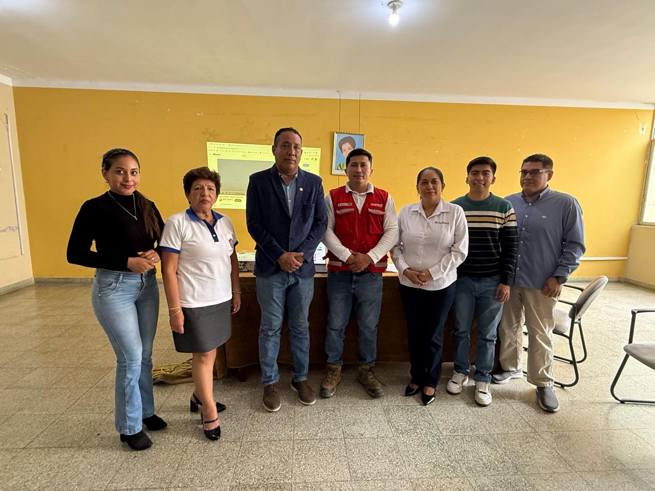 Municipalidad Provincial de Sullana participa en asistencia técnica de pensión 65 sobre saberes productivos.