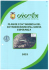 Vista preliminar de documento Plan de contingencia botadero Nueva Esperanza