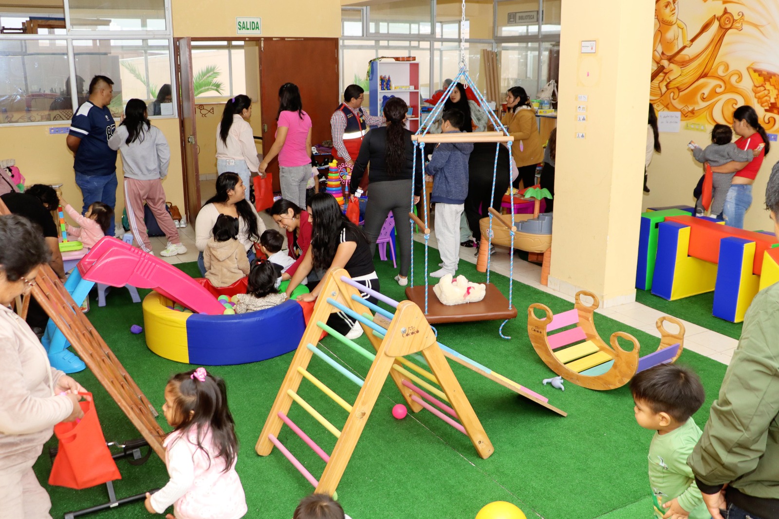 Con mucha satisfacción, culminó el programa de estimulación temprana que brindó la municipalidad provincial de Huaral
