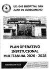 Vista preliminar de documento PLAN OPERATIVO MULTIANUAL 2026 2028 HSJL