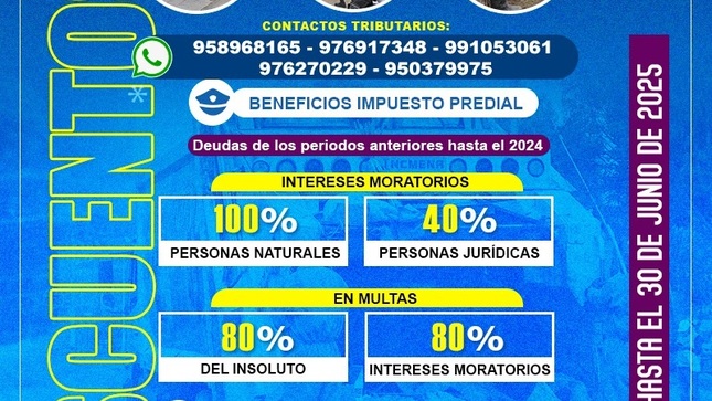 Vecino bañosino, no pierda la oportunidad...