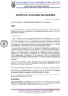 Vista preliminar de documento DECRETO DE ALCALDIA N°004-2025-A-MDA