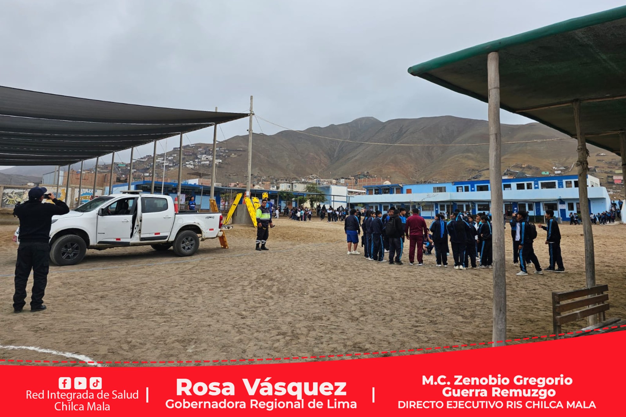 Así se realizó el 1er Simulacro Nacional Multipeligro 2025 en los diversos establecimientos de salud de la RIS Chilca Mala