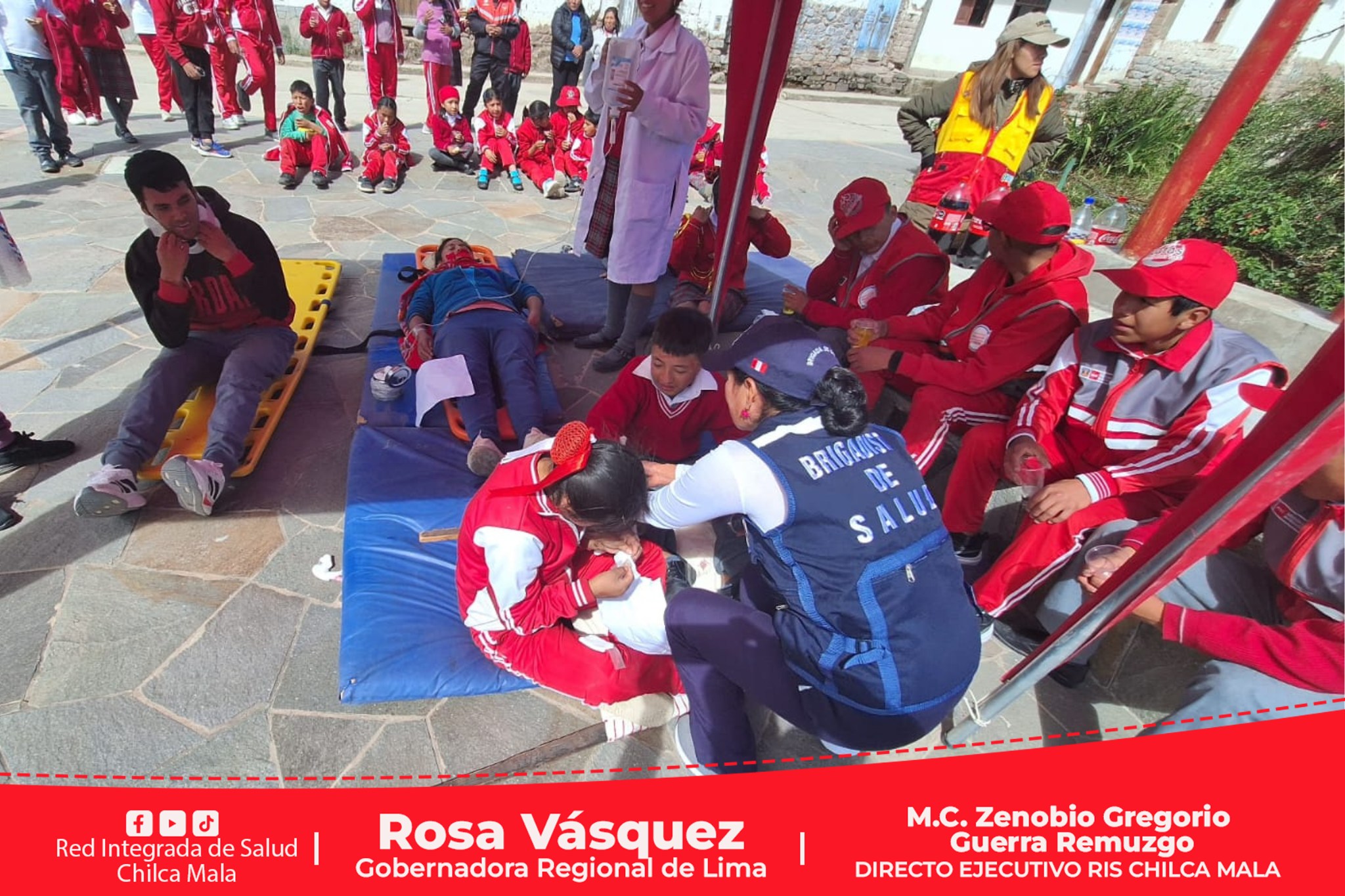 Así se realizó el 1er Simulacro Nacional Multipeligro 2025 en los diversos establecimientos de salud de la RIS Chilca Mala