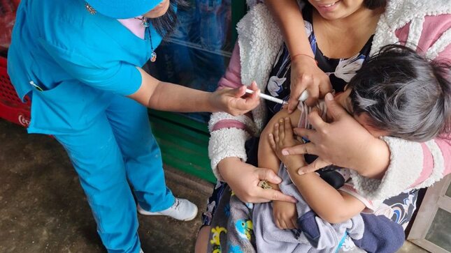 RIS Chilca Mala realiza el barrido regional de vacunación