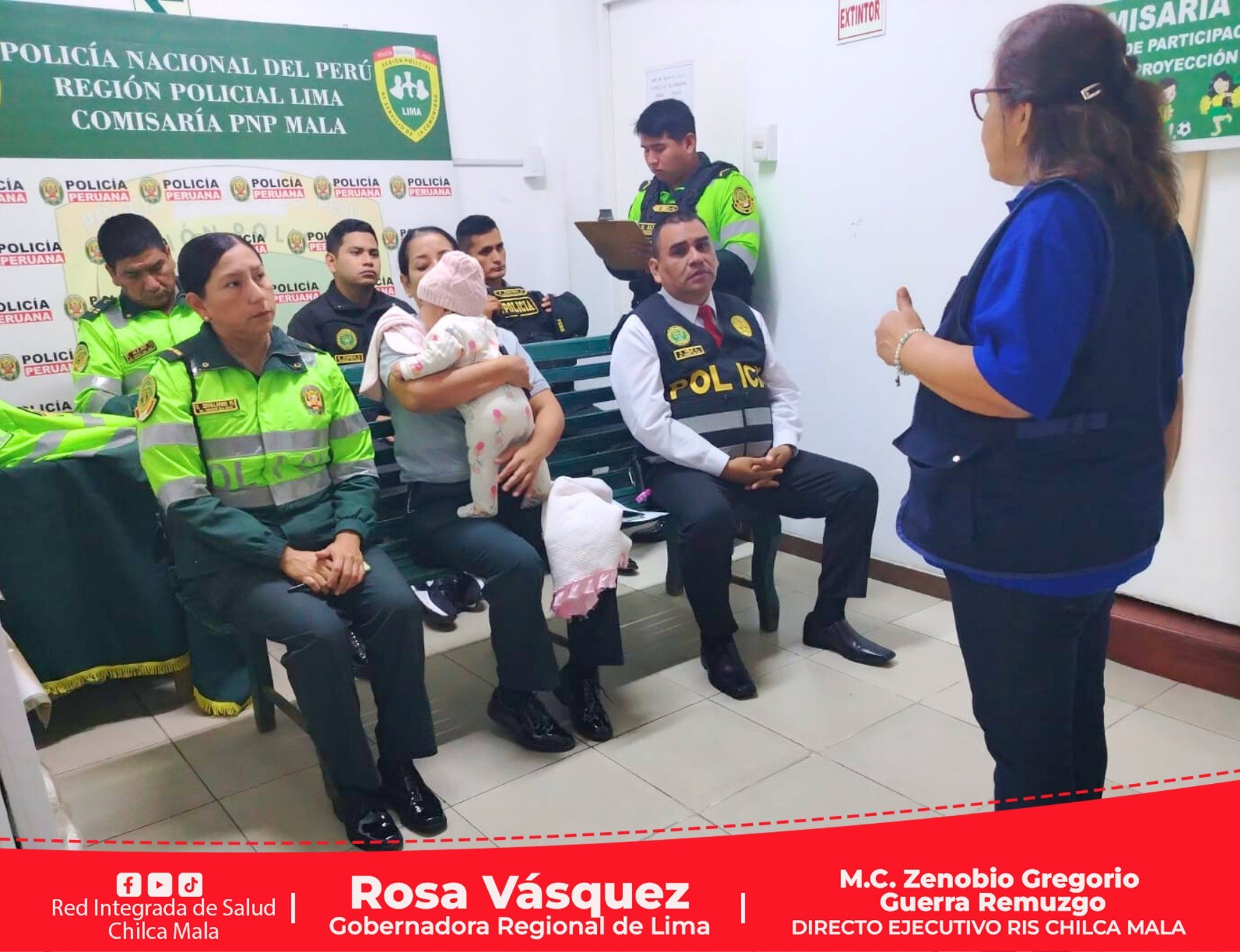 RIS Chilca Mala realiza Charla Psicoeducativa a las instituciones que trabajan en beneficio de la comunidad