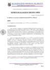 Vista preliminar de documento DECRETO DE ALCALDIA N°006-2025-A-MDA