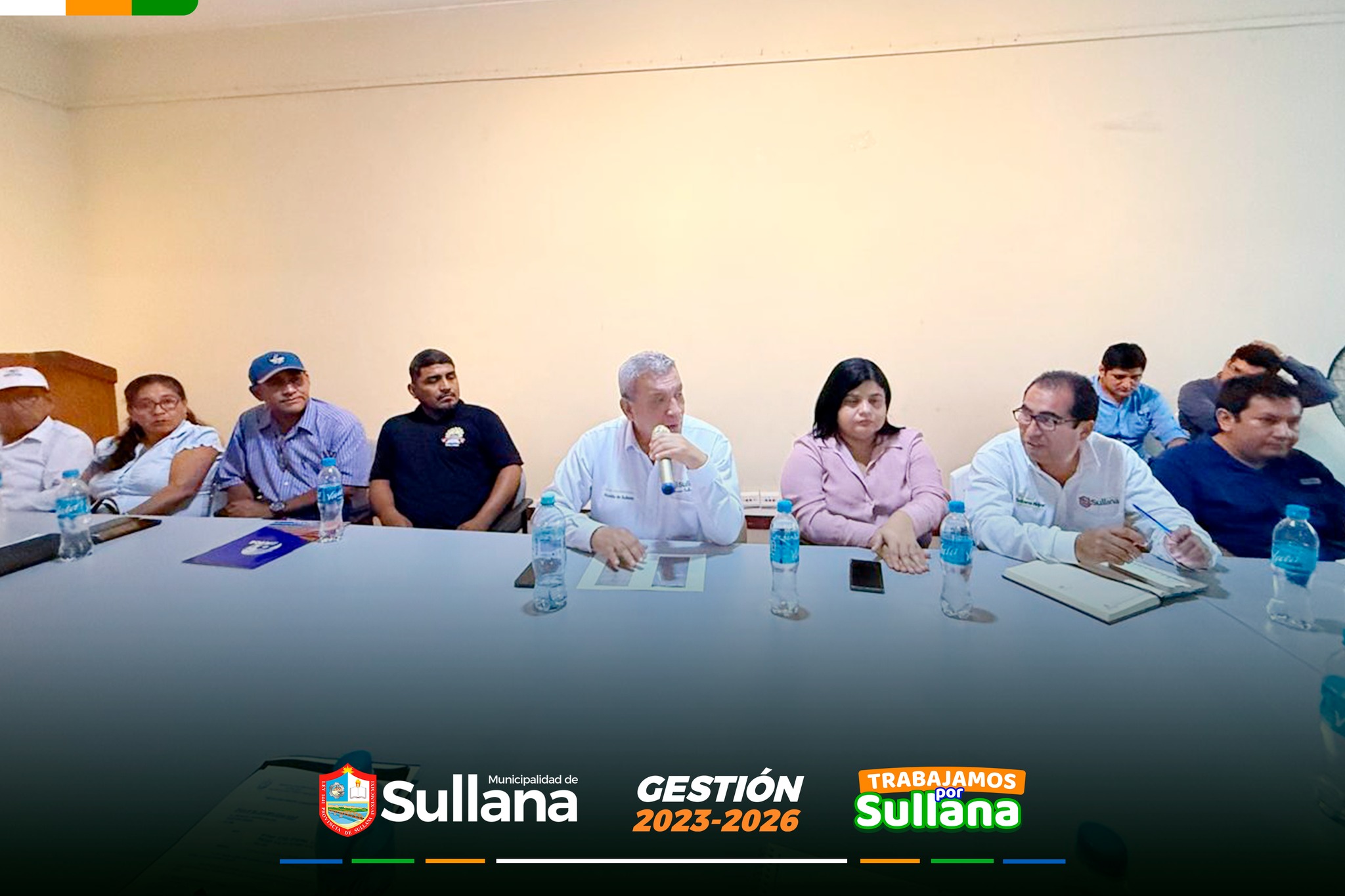 Municipalidad Provincial de Sullana instala mesa técnica con JUVECOS y organizaciones civiles para atender problemáticas sectoriales