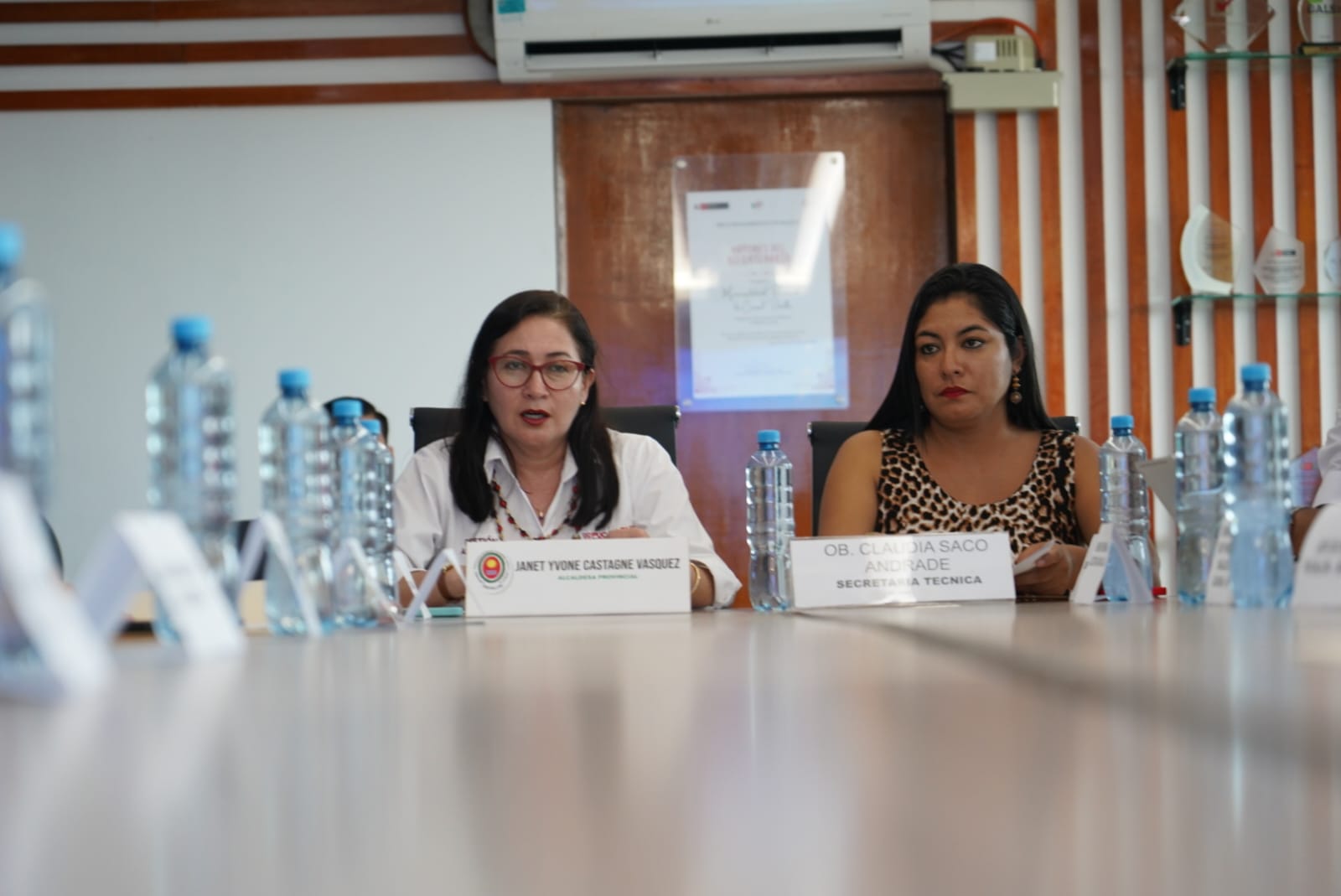 Alcaldesa Janet Castagne preside quinta sesión de IAL ampliada.