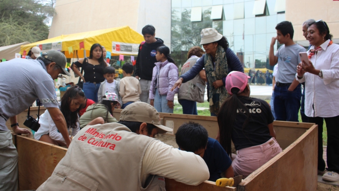 Taller de arqueología para los más pequeños en Sicán