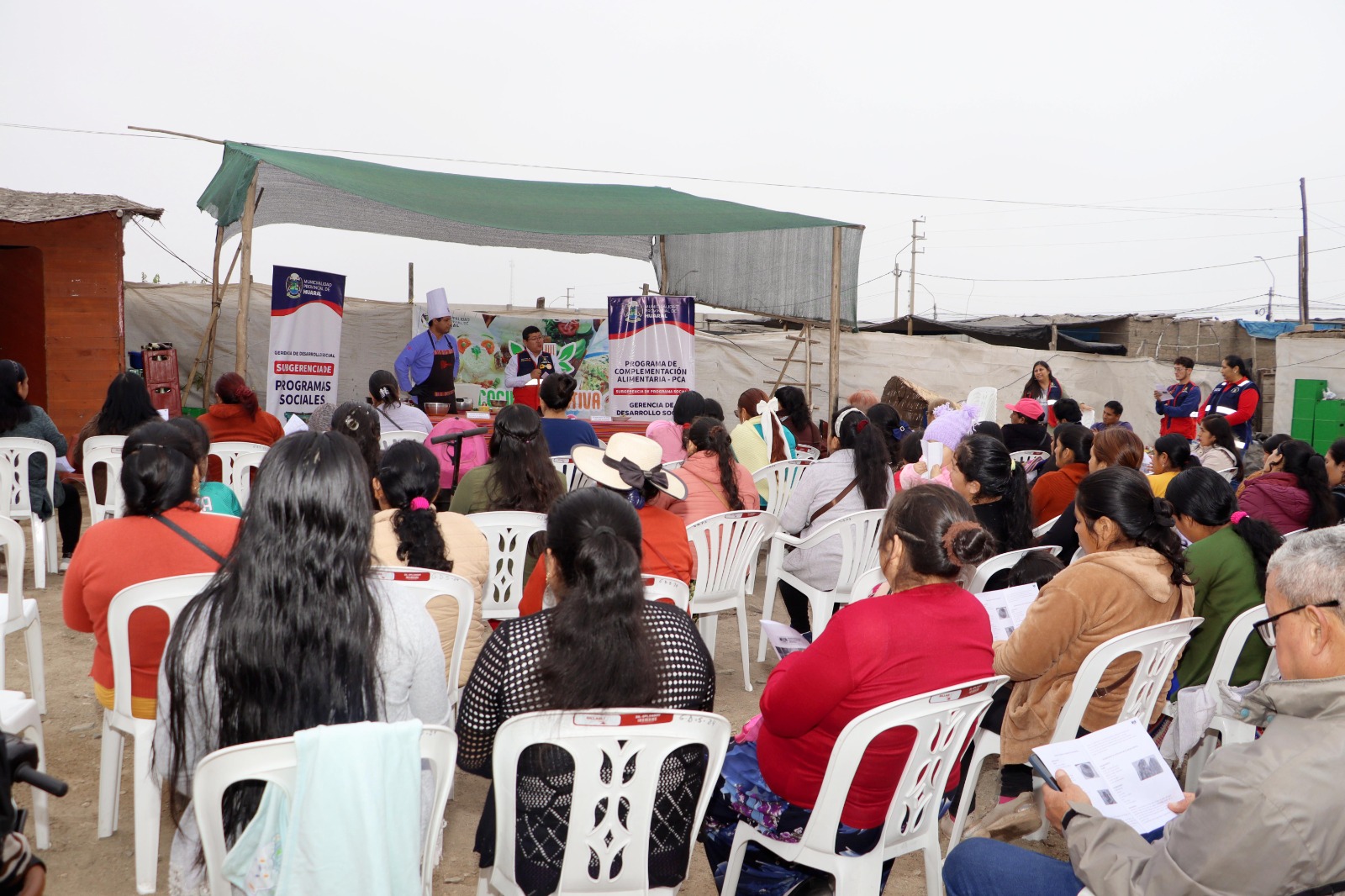 CHANCAY | Municipalidad de Huaral realiza sesión demostrativa de cocina nutritiva en Pampalibre