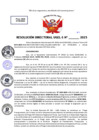 Vista preliminar de documento Resolucion Directoral N° 003343-2025