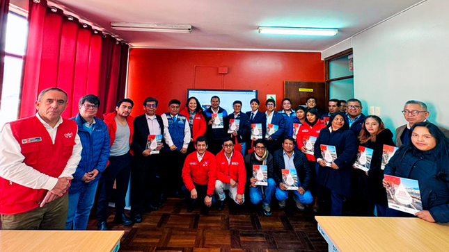Capacitamos al personal de las Empresas Prestadoras de Servicios de Saneamiento (EPS) de Junín y Ayacucho en Evaluación del Riesgo