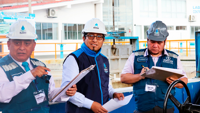 Capacitamos al personal de las Empresas Prestadoras de Servicios de Saneamiento (EPS) de Junín y Ayacucho en Evaluación del Riesgo