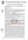 Vista preliminar de documento ACUERDO DE CONCEJO N° 054-2025-CM-MPC