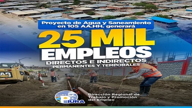 Con una inversión sin precedentes, las obras se ejecutarán progresivamente entre 2025 y 2026, beneficiando a más de 466,000 personas -  No se trata solo de llevar agua y desagüe, se trata de transformar realidades sociales y económicas”, afirmó el gobernador regional Luis Neyra León.