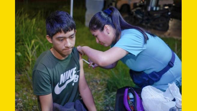 Junín: se implementa punto de vacunación contra fiebre amarilla en zona de ingreso vehicular a selva central