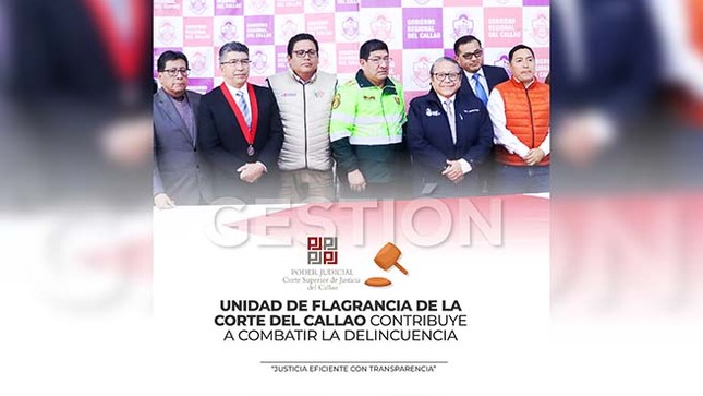 Miguel Castañeda: Unidad de Flagrancia Delictiva del Callao contribuye a combatir la delincuencia