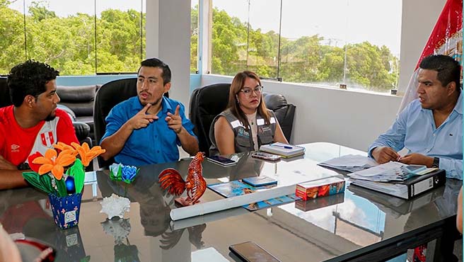 Municipalidad brinda apoyo a delegación de sordos para torneo deportivo en TRUJILLO