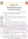 Vista preliminar de documento RESOLUCION DE ALCALDIA N°0088-2025-A-MDC-Q-C