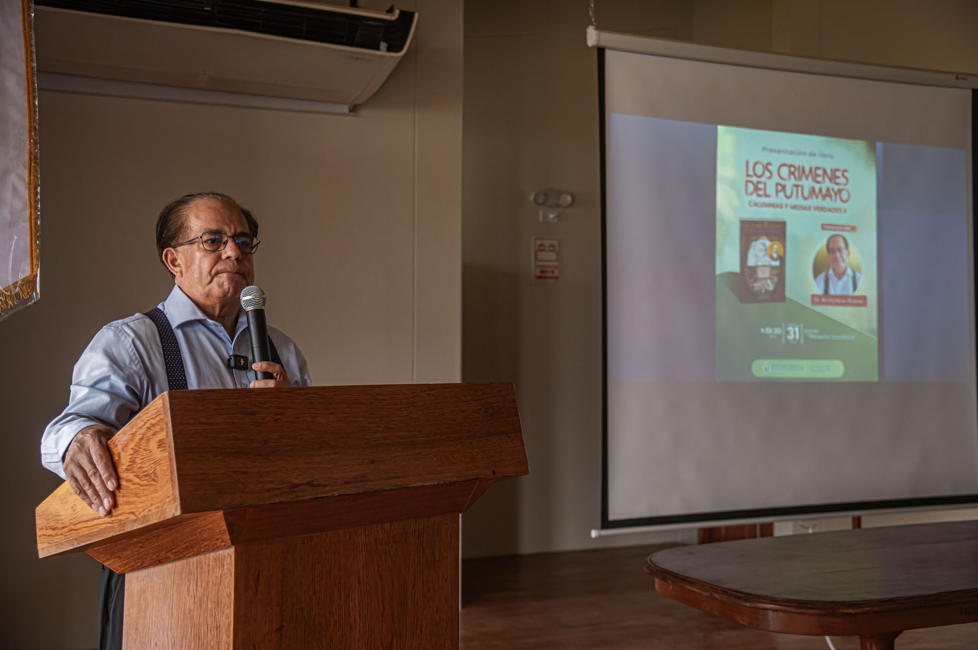 Participación en la presentación del libro “Los Crímenes del Putumayo, Calumnias y Medias Verdades”