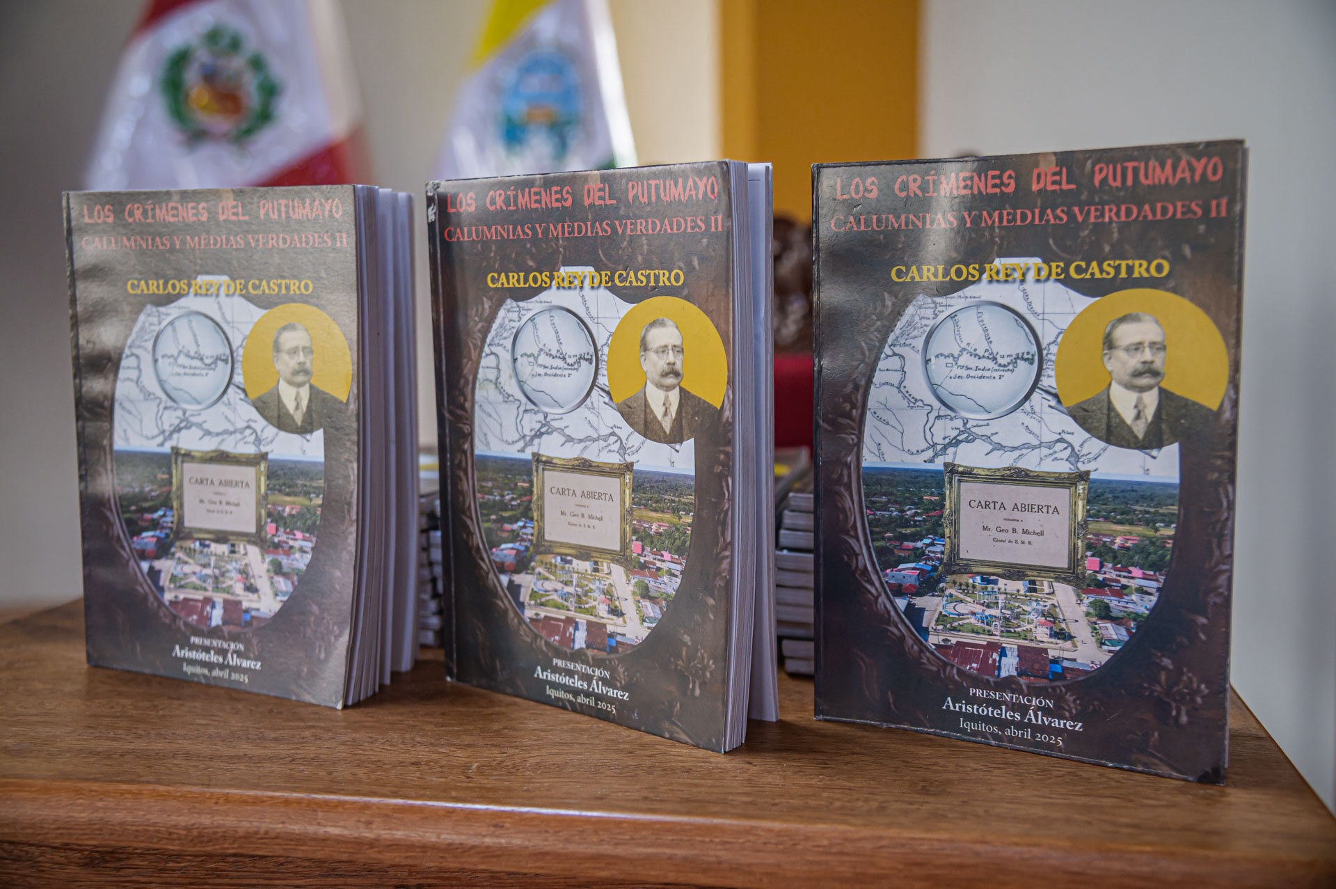 Participación en la presentación del libro “Los Crímenes del Putumayo, Calumnias y Medias Verdades”