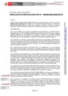 Vista preliminar de documento Resolución Directoral Ejecutiva