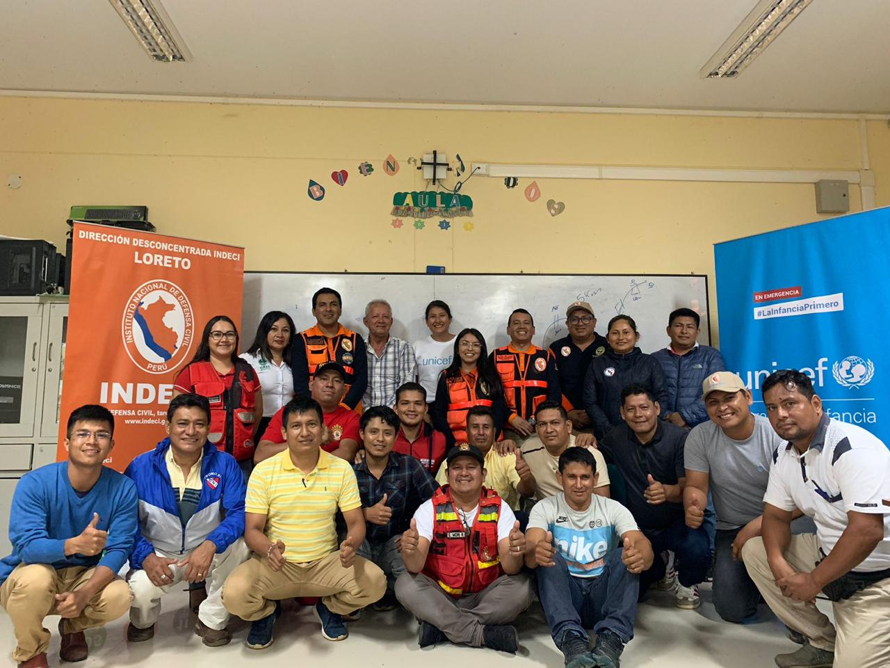 Participación de una importante jornada de capacitación y asistencia técnica brindada por INDECI