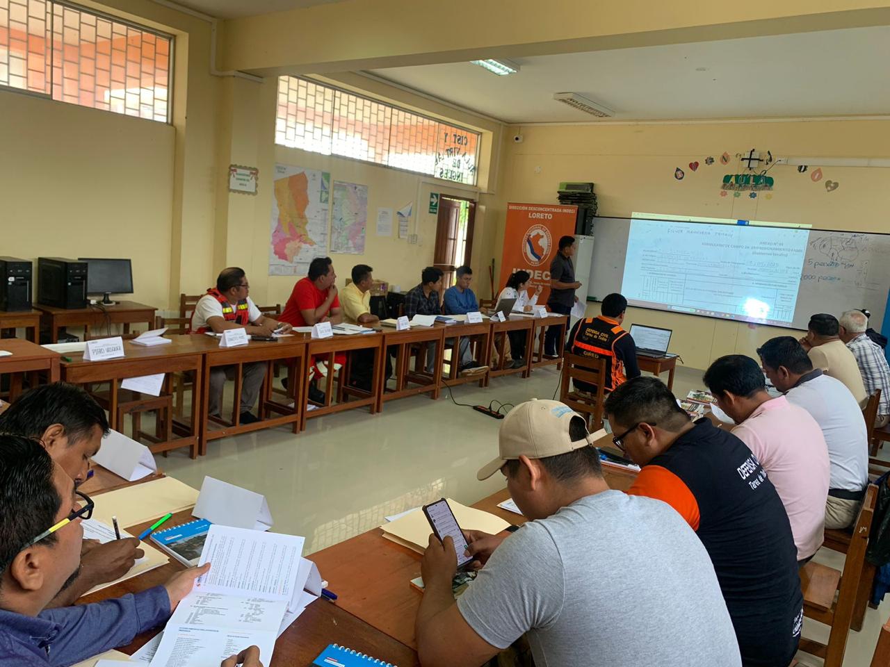 Participación de una importante jornada de capacitación y asistencia técnica brindada por INDECI