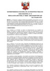 Vista preliminar de documento Resolución Jefatura N.° 260-2025-SUNARP/ZRIX/JEF