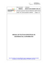 Vista preliminar de documento MANUAL DE POLITICAS ESPECIFICAS DE SEGURIDAD DE LA INFORMACION