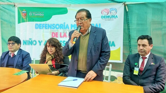 Estudiantes juramentan como representantes del CCONNA de El Tambo