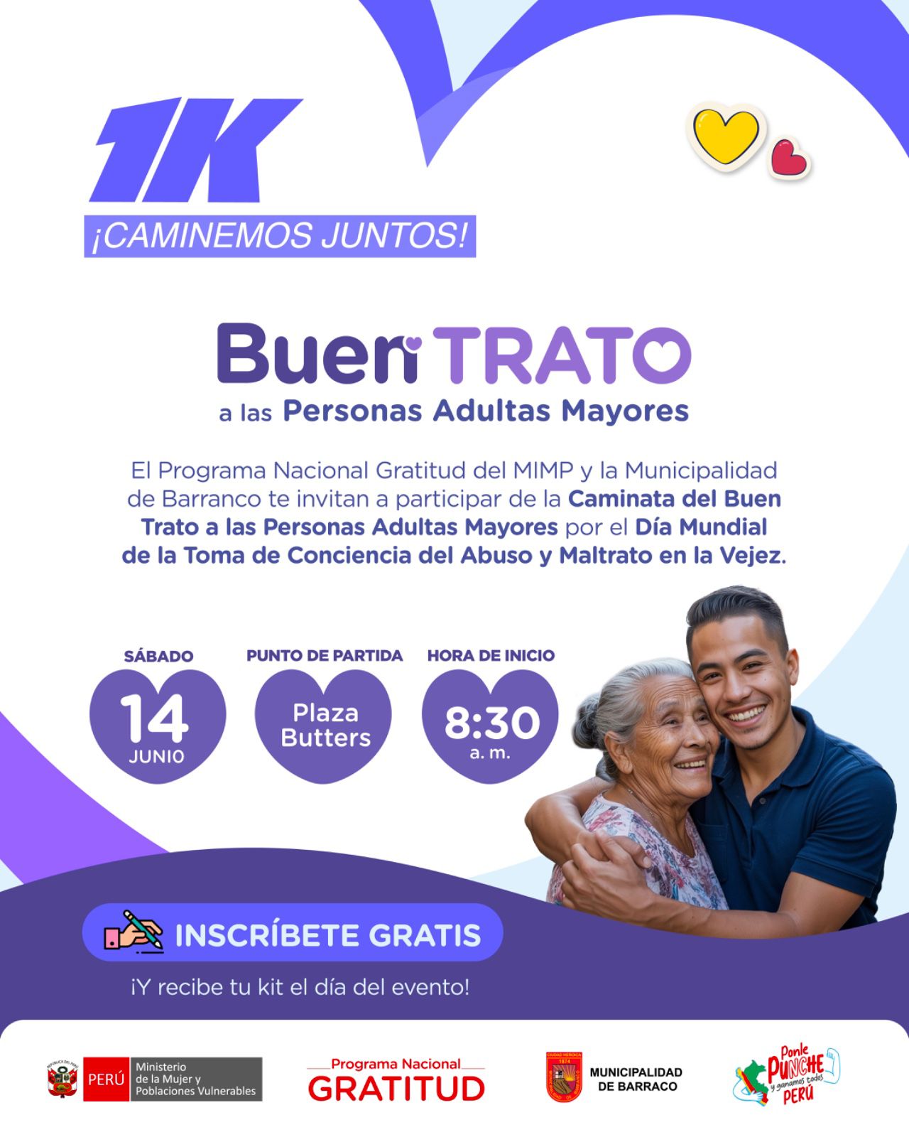 Sector realiza esta actividad en el marco del Día Mundial de la Toma de Conciencia del Abuso y Maltrato en la Vejez