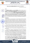 Vista preliminar de documento RESOLUCION DE GERENCIA MUNICIPAL  N° 0206-2025-GM-MPCH-C