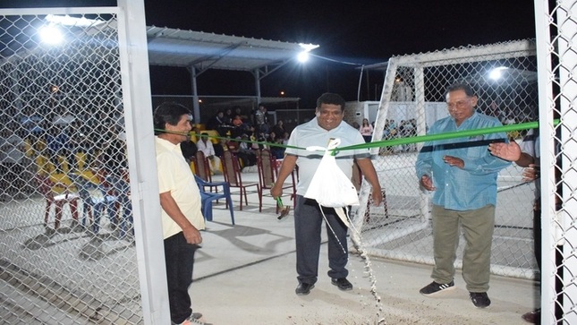 mantenimiento de la losa deportiva