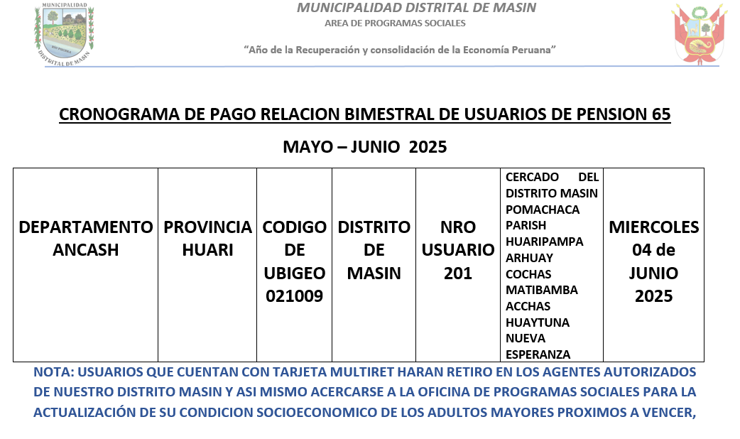 pension 65