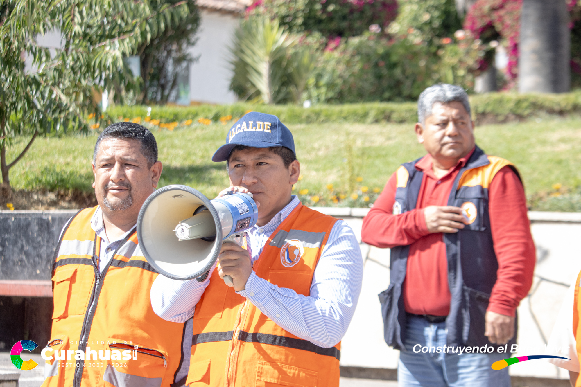 Distrito de Curahuasi Participa de Manera Activa en el Simulacro de Sismo y Peligros Asociados