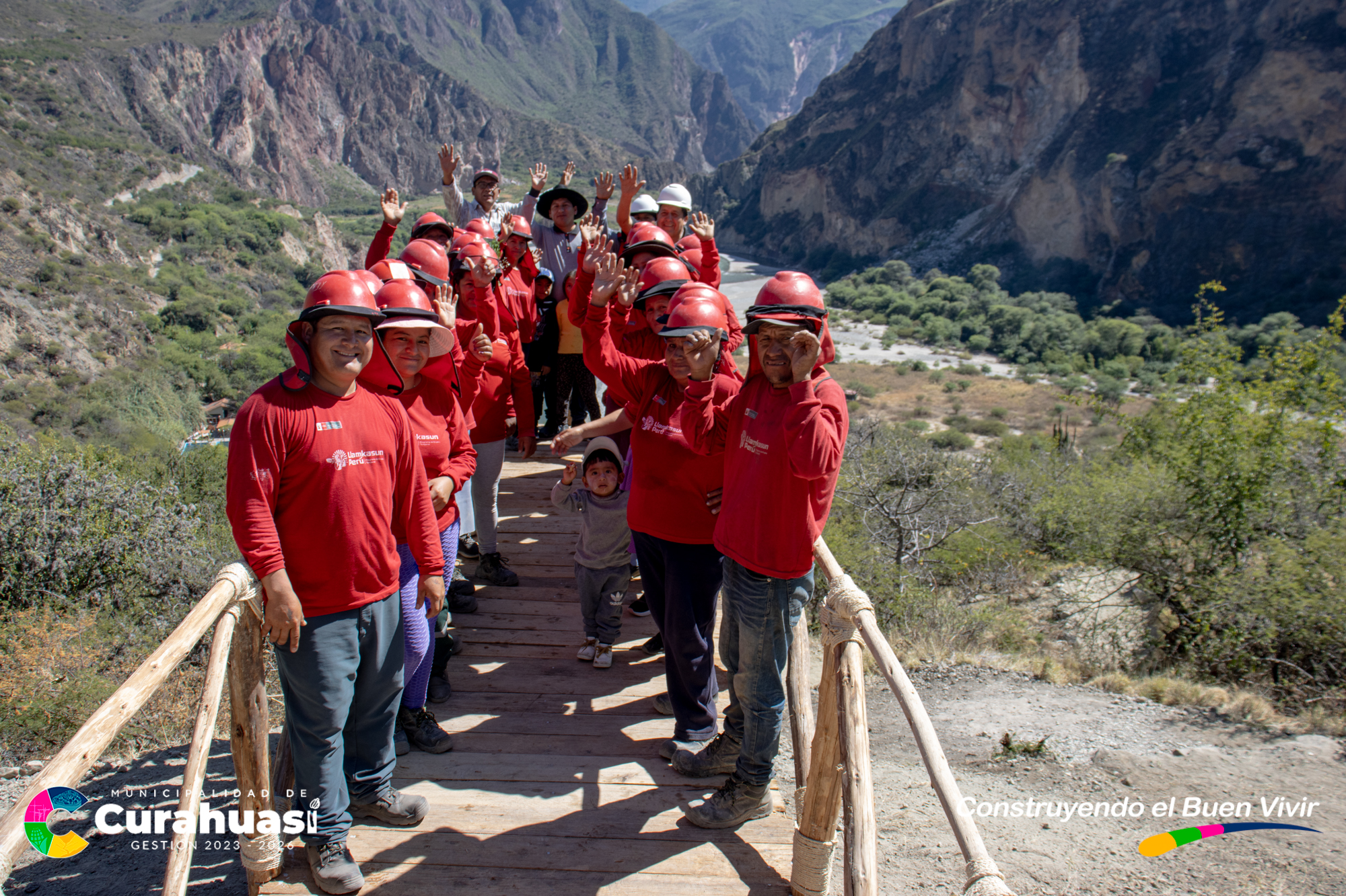 Municipalidad de Curahuasi y Llankasun Perรบ Concluyen Mantenimiento del Camino de Herradura Hacia Cconoc