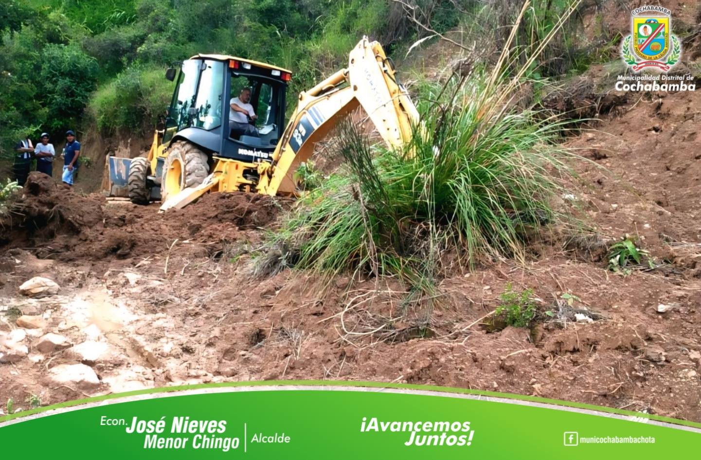 Realizamos trabajos de limpieza y mantenimiento de la trocha carrozable que conduce a la comunidad de Sexepampa.