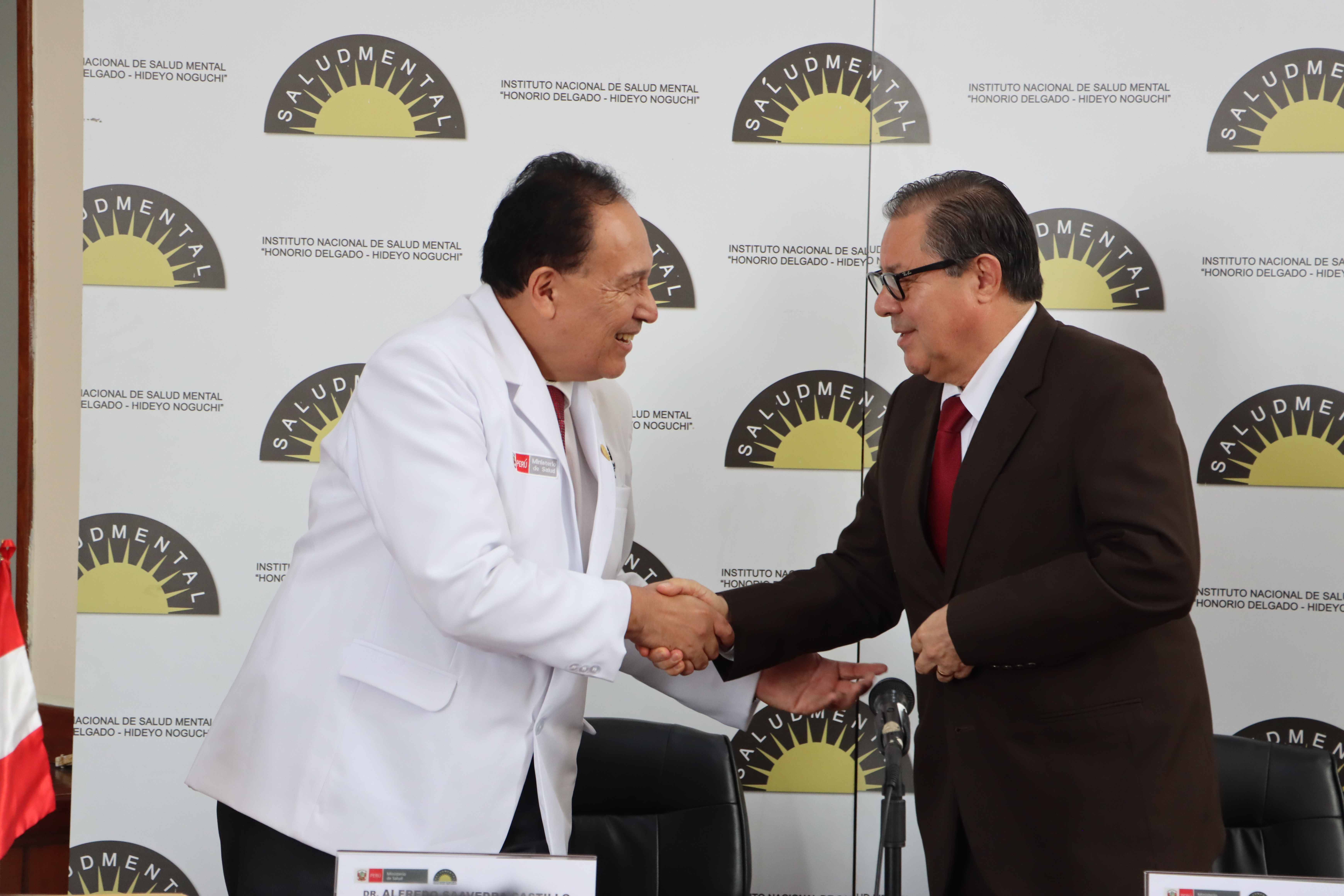 Dr. Alfredo Saavedra Castillo asume la Dirección General del Instituto Nacional de Salud Mental “Honorio Delgado - Hideyo Noguchi”