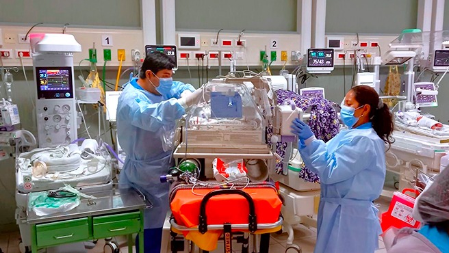 En lo que va del año, el Minsa realizó el traslado aeromédico de 60 pacientes, dentro de ellos 44 niños y recién nacidos de todo el país
