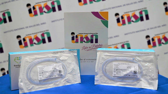 INSN: pacientes de Unidad de Cuidados Paliativos reciben donación de 30 sondas nasogástricas
